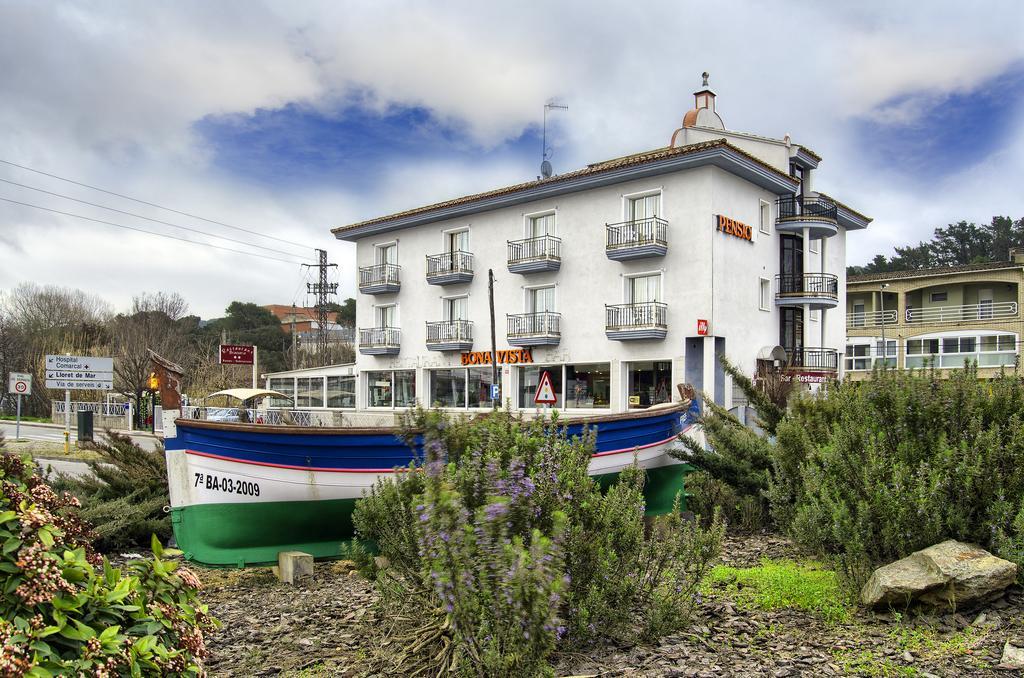 Hostal Bonavista Blanes Luaran gambar
