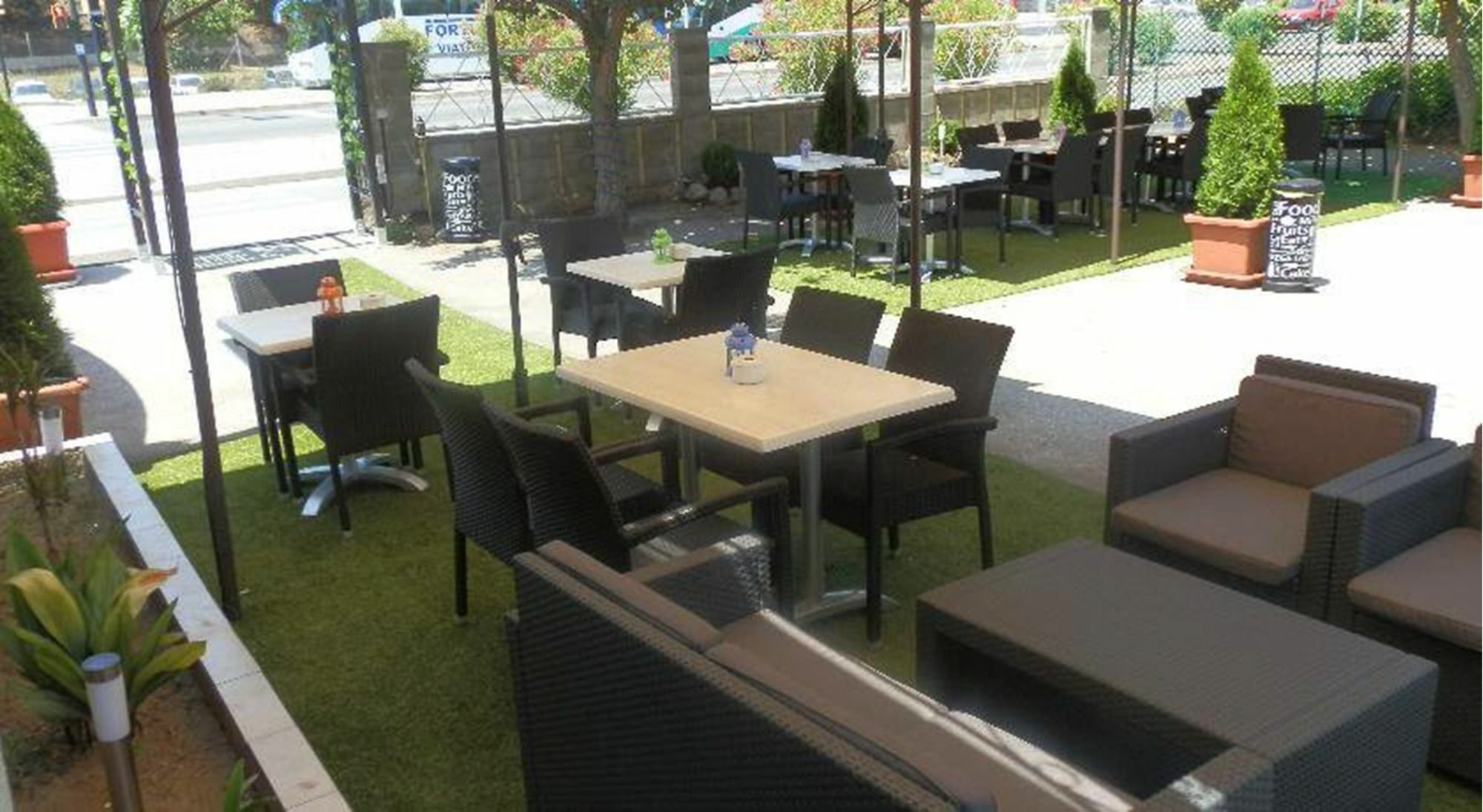 Hostal Bonavista Blanes Luaran gambar